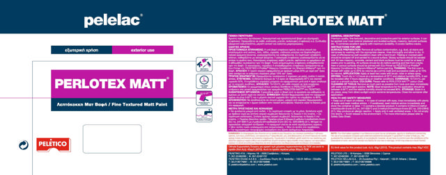 PELELAC PERLOTEX MATT® ΑΣΗΜΙ ΣΑΤΕΝ M3 1L