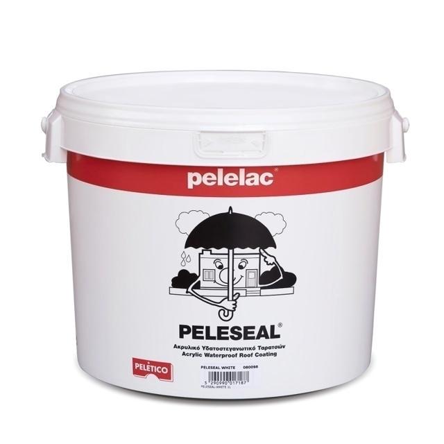 PELESEAL® ΑΚΡΥΛΙΚΟ ΥΔΑΤΟΣΤΕΓΑΝΩΤΙΚΟ ΤΑΡΑΤΣΩΝ ΤΟΥΒΛΟ ΚΟΚΚΙΝΟ 5L