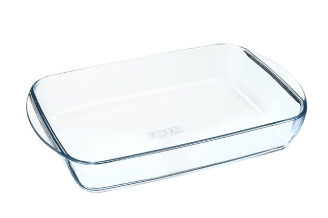 PYREX 239B ESSENTIALS ΓΥΑΛΙΝΟ ΟΡΘΟΓΩΝΙΟ ΣΚΕΥΟΣ ΦΟΥΡΝΟΥ 3,7L