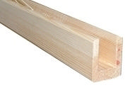 FOREST LATTICE FRAME PINE PROFILE 270X4.5X3.4CM