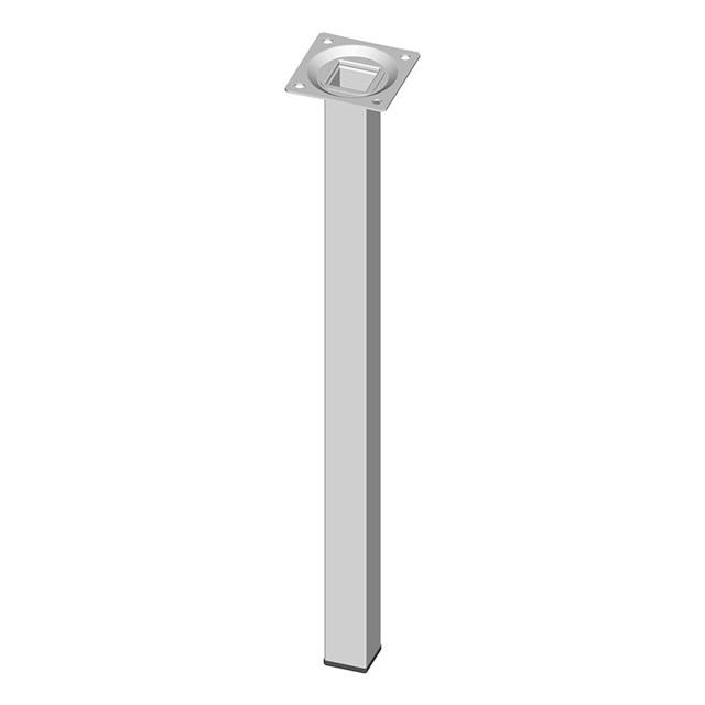 SQUARE METAL TABLE LEG 25MM 40