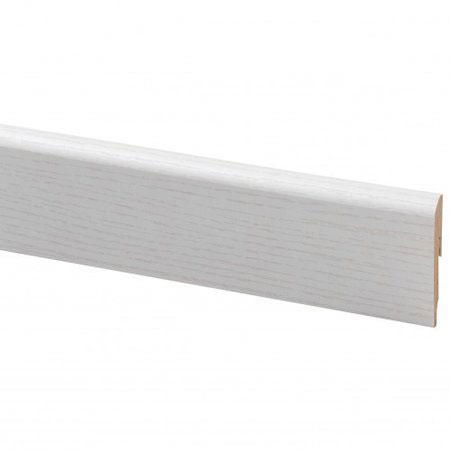 V/W SKIRTING 58X9MM WHITE ASH