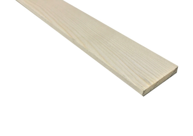 JEWE WHITEWOOD STRIP WOOD 7X44MM 2.40M