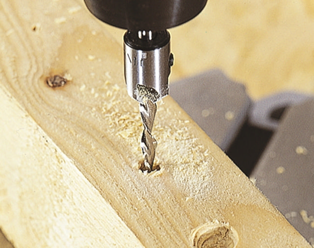 WOLFCRAFT 1 SCREW STARTER W.COUNTERSINK Ø3.2X12MM