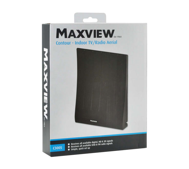 MAXVIEW C3005 CONTOUR INDOOR TV AERIAL