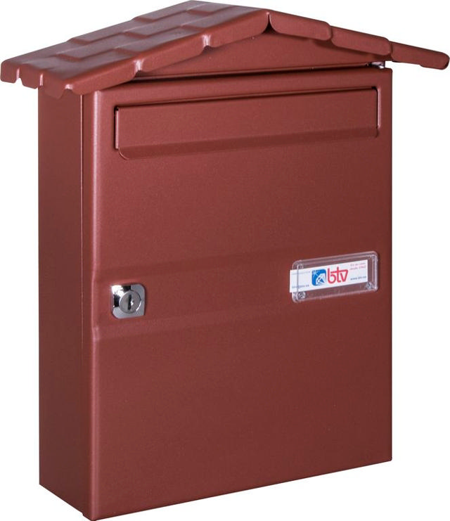 BTV MAILBOX CHALET BROWN