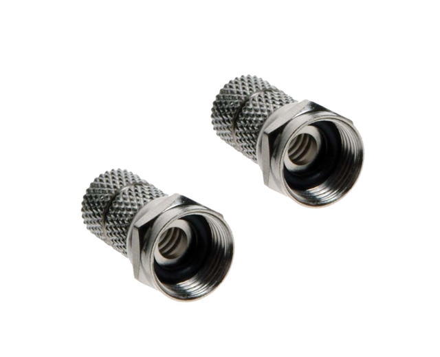 MAXVIEW H84077 TV COAX PLUGS F-TYPE CONNECTORS