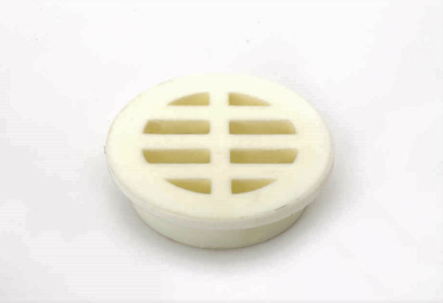 WHITE ROUND GRATING 56MM