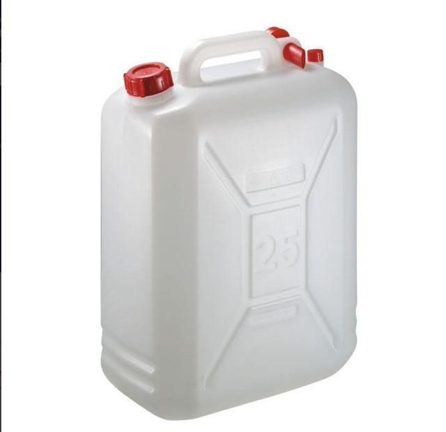 SIRSA PLASTIC JERRY CAN 25LT WITH TAP