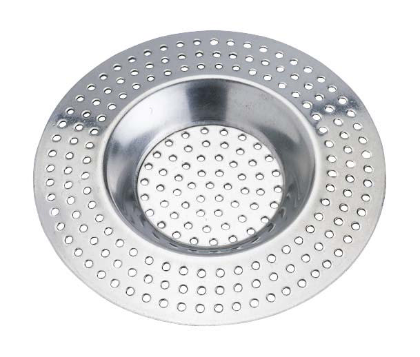 WENKO STAINLESS STEEL SHOWER STRAINER SILVER Ø 7CM