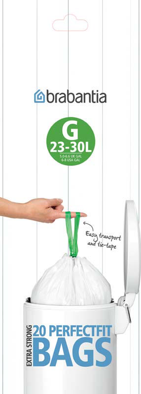 BRABANTIA PERFECTFIT ΣΑΚΟΥΛΕΣ ΑΠΟΡΡΙΜΑΤΩΝ ΚΩΔΙΚΟΣ G 23-30L 