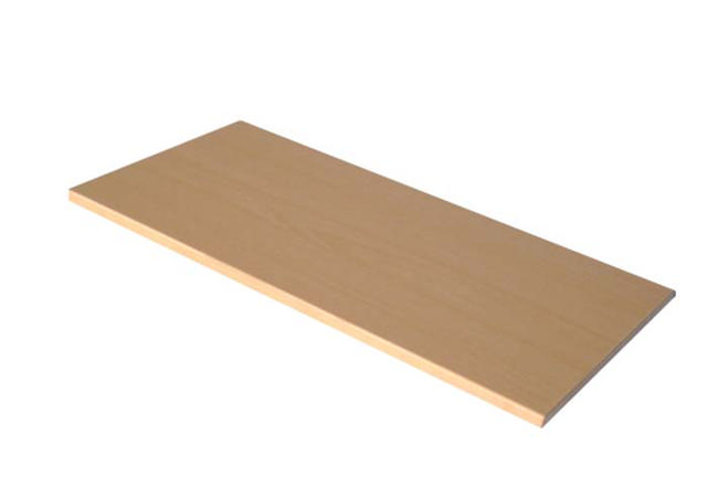 BEECH MELAMINE TABLE TOP 80X60CM