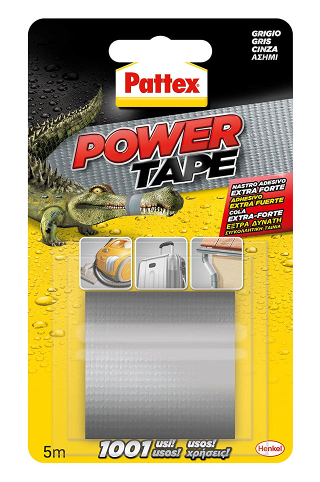 PATTEX POWER TAPE ΑΣΗΜΕΝΙΑ ΙΣΧΥΡΗ ΚΟΛΛΗΤΙΚΗ ΤΑΙΝΙΑ 50ΜΜ Χ 5Μ