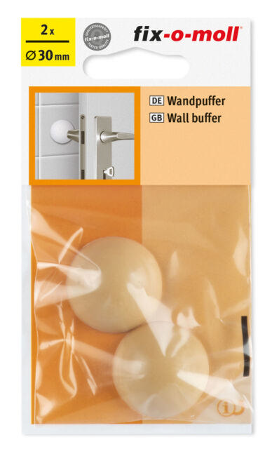 FIX WALL BUFFER 30MM BEIGE 2PC