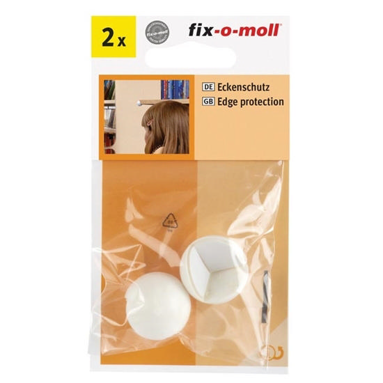 FIX CORNER PROTECTION 32MM WHITE 2PC