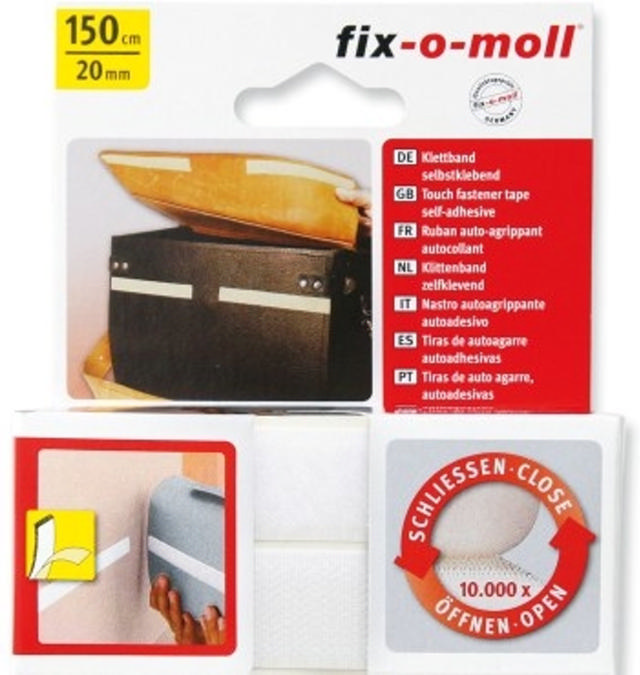 FIX-O-MOLL ΤΑΙΝΙΑ ΣΥΣΚΕΥΗΣ ΑΦΗΣ ΑΥΤΟΚΟΛΛΗΤΗ 150CMX20MM