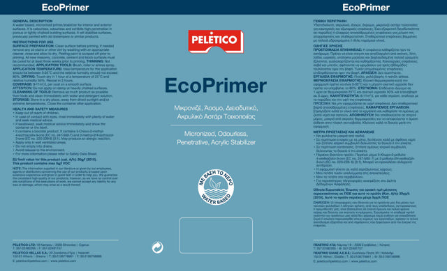 PELETICO ECOPRIMER 4L