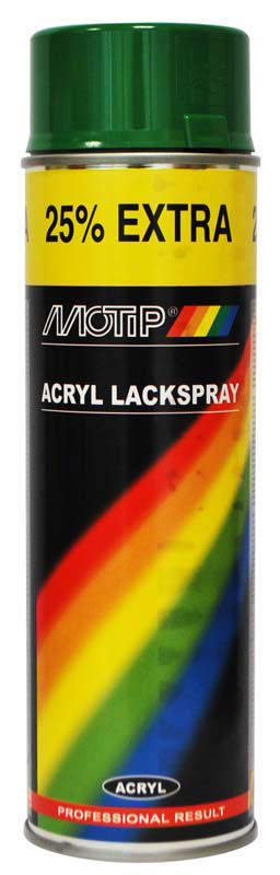 MOTIP SPRAY GLOSS GREEN 500ML