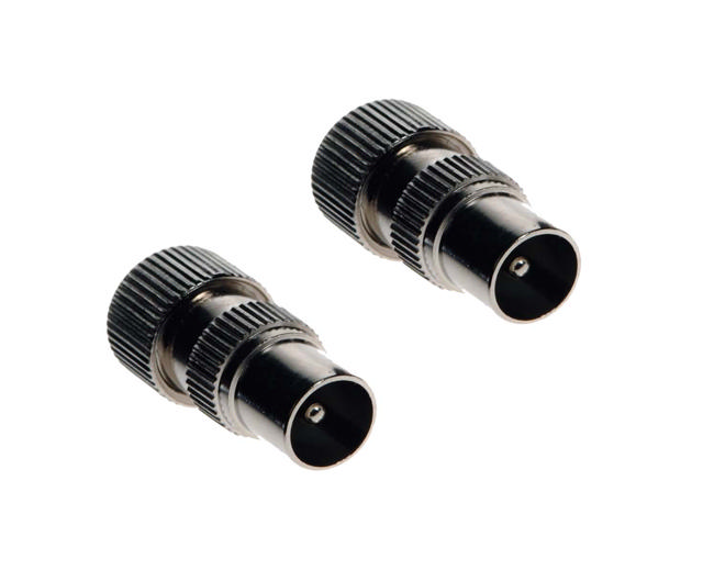 MAXVIEW TV/FM COAXIAL ALLOY PLUGS