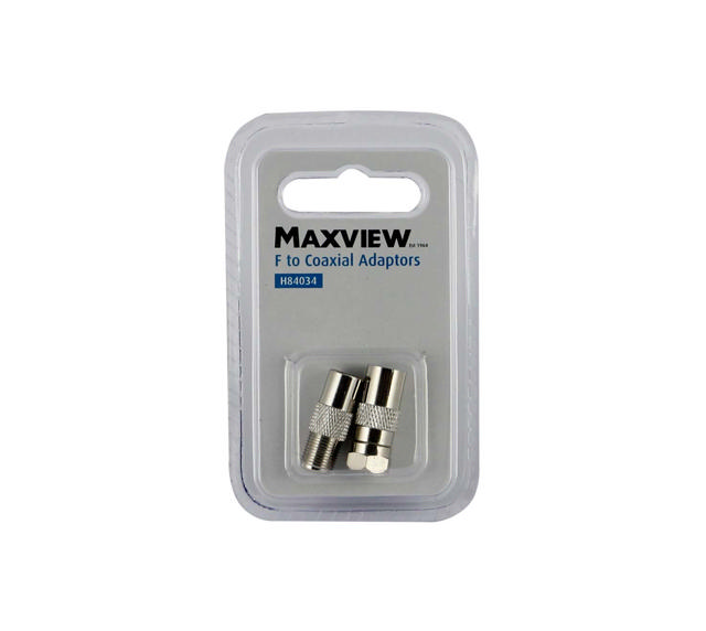 MAXVIEW H84034 F TO COAXIAL ADAPTORS