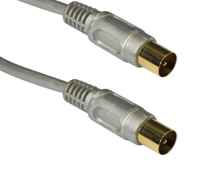 MAXVIEW H87020 DIGITAL COAXIAL TO COAXIAL FLYLEAD GOLD 2M