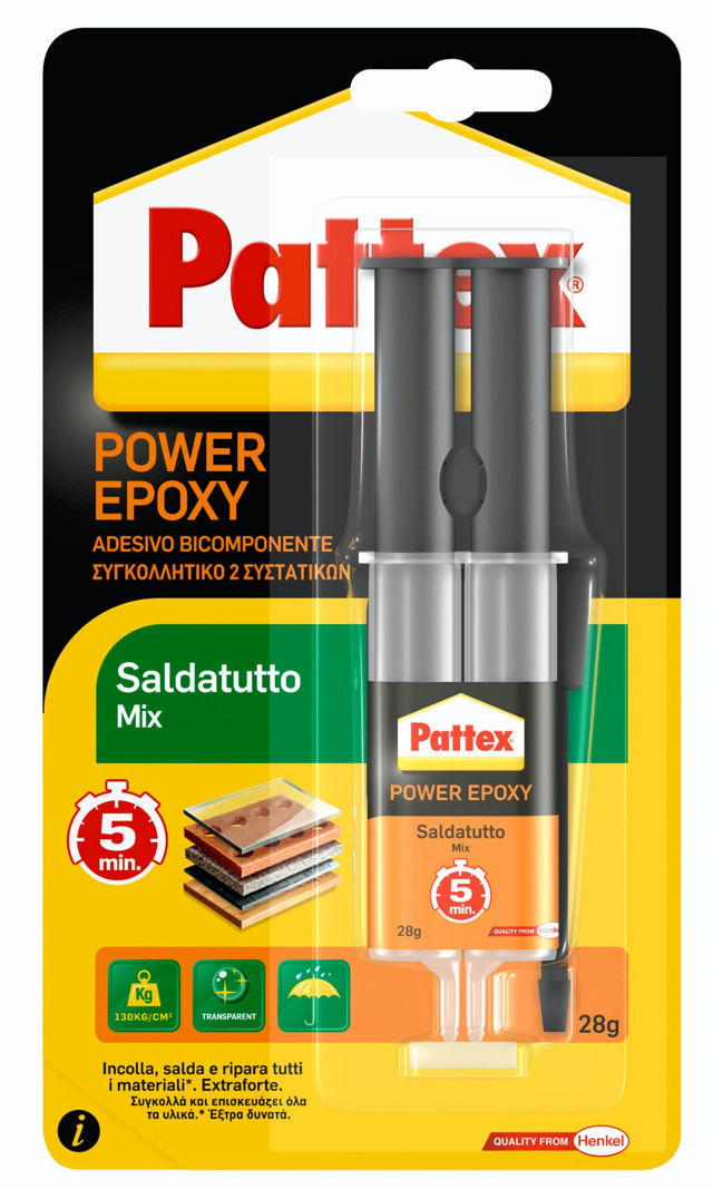 PATTEX EΠΟΞΙΚΗ SALDATUTTO MIX 2K 5MIN 25 ML