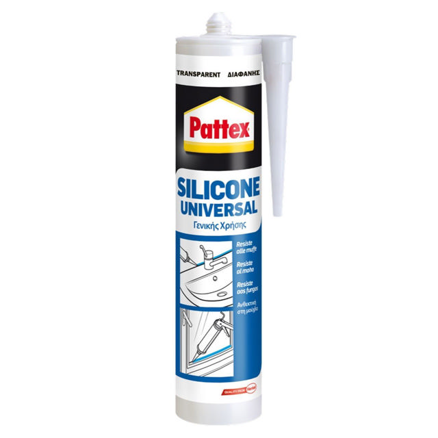 PATTEX UNIVERSAL SILICONE ΔΙΑΦΑΝΗ 280ML