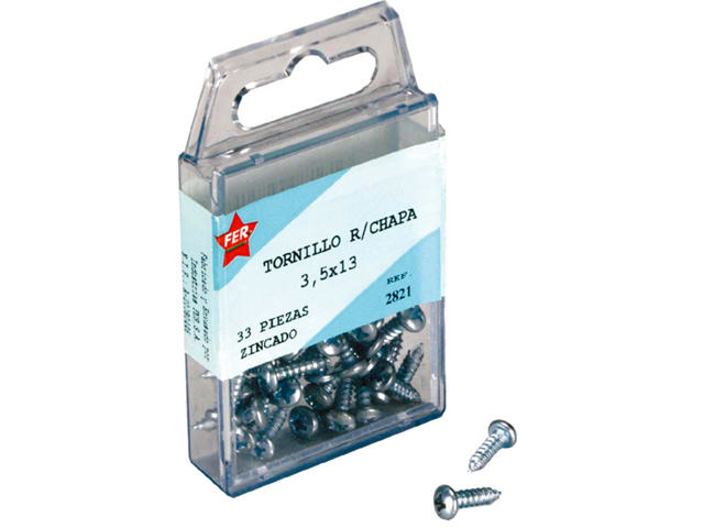 FER 20PCS METAL SCREWS 3.50x13 