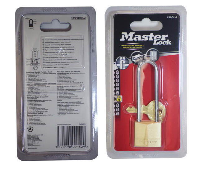 MASTERLOCK BRASS PADLOCK 30MM