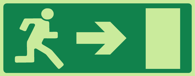 DIRECTIONAL EXIT RIGHT