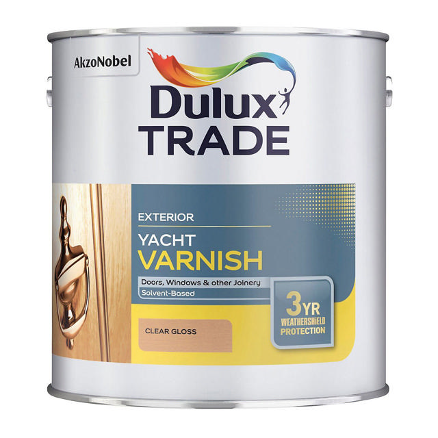 DULUX TRADE ΓΚΛΟΣ ΕΞΩΤΕΡΙΚΟ ΒΕΡΝΙΚΙ ΓΙΟΤ 1L