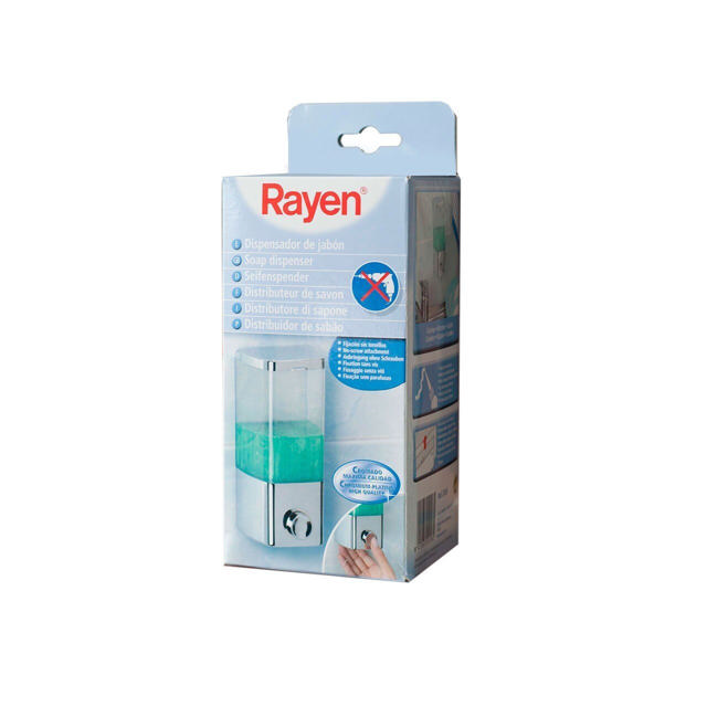 RAYEN SOAP WALL DISPENSER CHROME