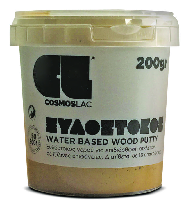 COSMOSLAC WOOD PUTTY MAHOGANY WOOD FILLER 200GR