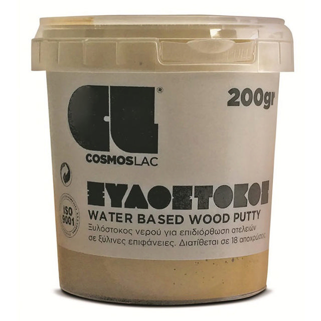 COSMOSLAC WOOD PUTTY WHITE WOOD FILLER 200GR