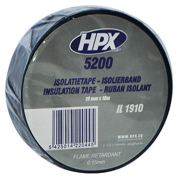 HPX INSULATING TAPE BLACK 19MMX10MM