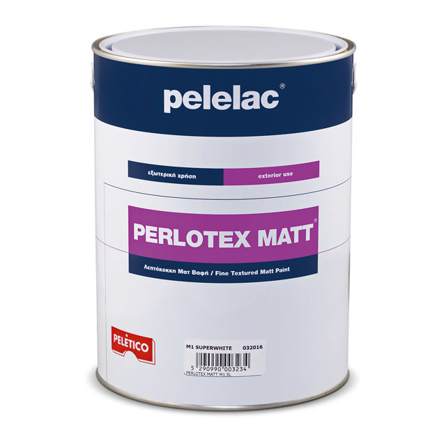 PELELAC PERLOTEX MATT® ΑΝΤΙΚΕ ΛΕΥΚΟ M17 1L