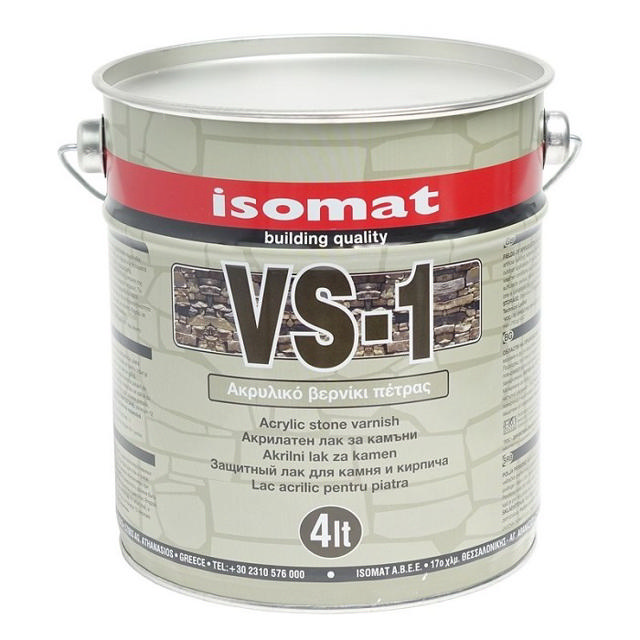 ISOMAT VS-1 ACRYLIC STONE VARNISH 4L