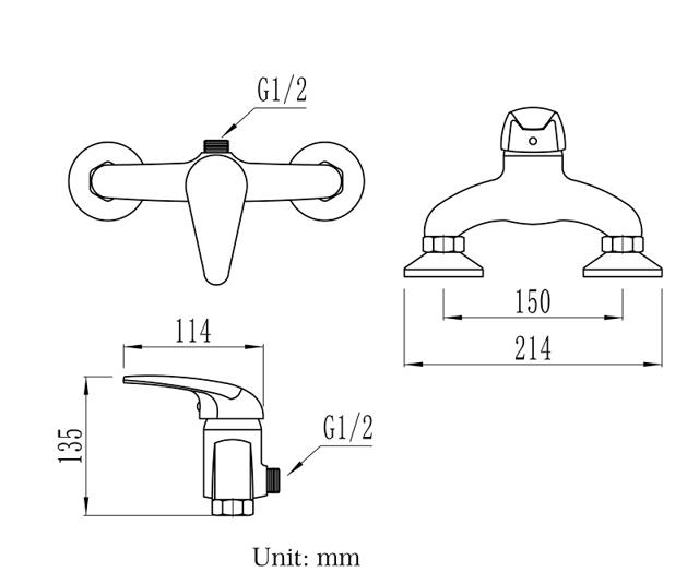 HF EUROMODE SHOWER MIΧΕΡ