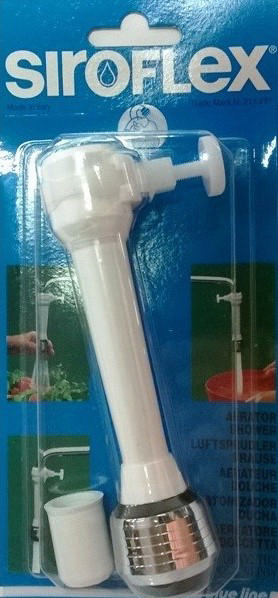 SIROFLEX KITCHEN TAP FILTER LONG 15CM