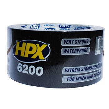 HPX CLOTH TAPE BLACK 50MMX10M