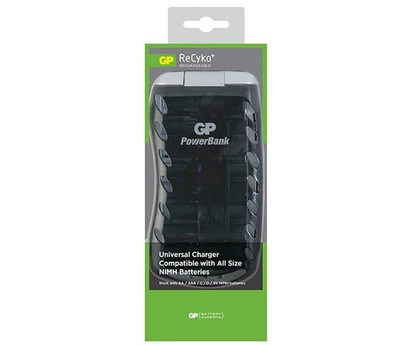 GP BATTERIES PB19 UNIVERSAL BATTERY CHARGER