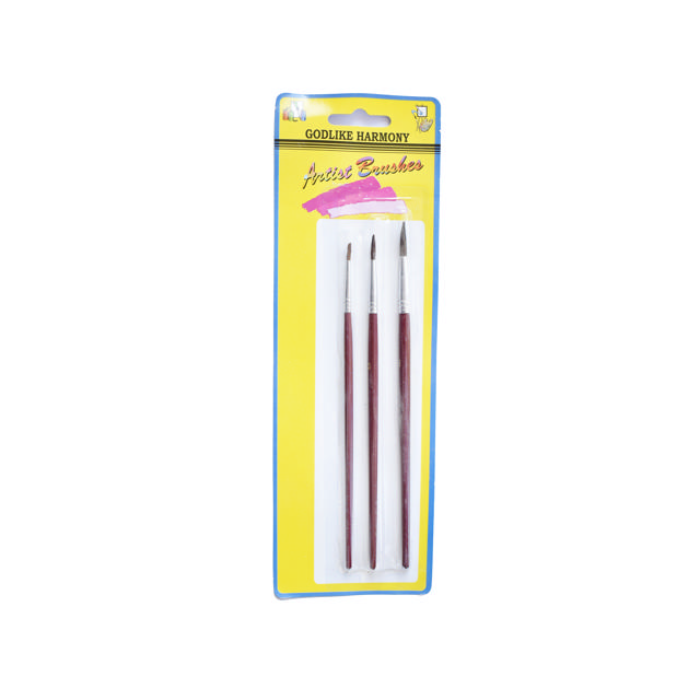 ARTIST BRUSH SET 3PCS