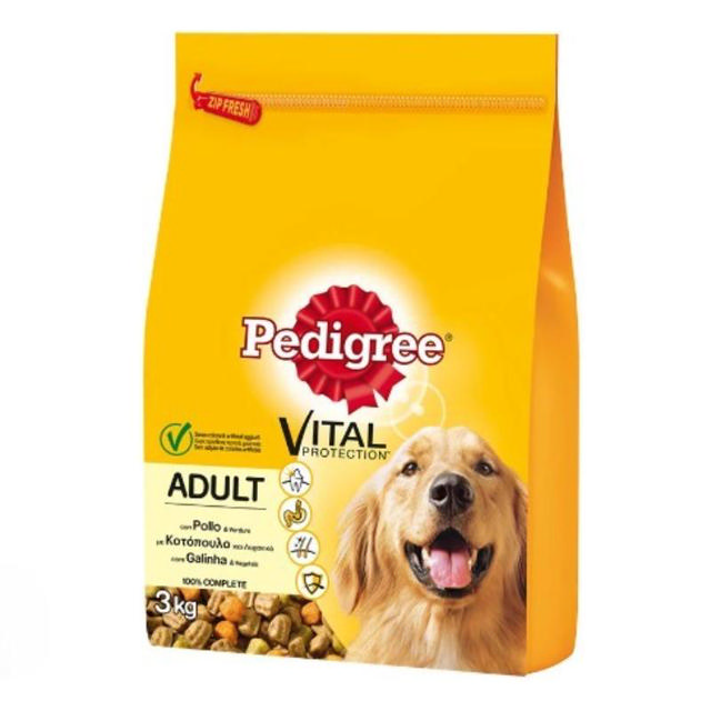 PEDIGREE DRY FOOD ADULT DOG CHICKEN 3KG