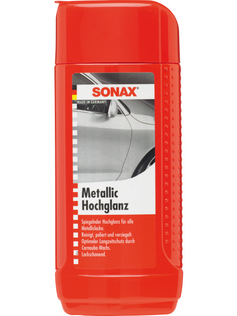 SONAX ΓΥΑΛΙΣΤΙΚΟ ΜΕΤΑΛΛΙΝΚΟΥ ΧΡΩΜΑΤΟΣ 250ML