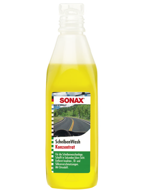 SONAX ANTI-INSECT SCREENWASH YELLOW 250ML