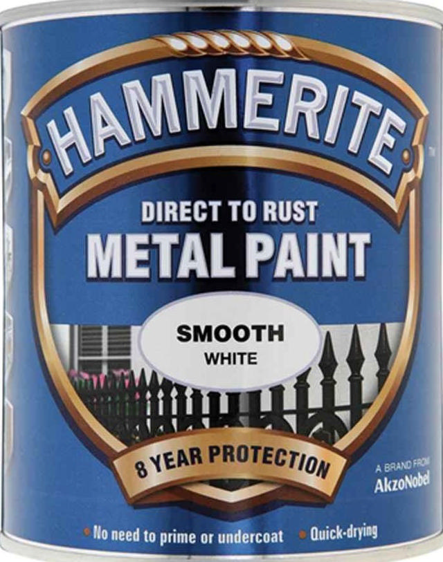 HAMMERITE SMOOTH ΛΕΥΚΟ 2.5L