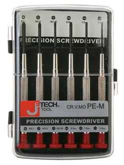 JETECH 6PCS SET PRECISION SCREWDRIVERS