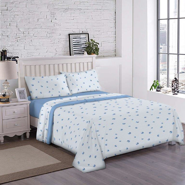 WINTER BED SHEET SET DESIGN 3.5 FEET