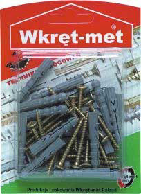 WRET-MET 14 TMX 8mm ΠΛΑΣΤΙΚΑ ΒΥΣΜΑΤΑ ΚΑΙ ΞΥΛΟΒΙΔΑ 4x50mm