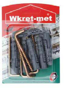 WRET-MET 12pcs ROWBLUX WITH L HOOK 6x35mm